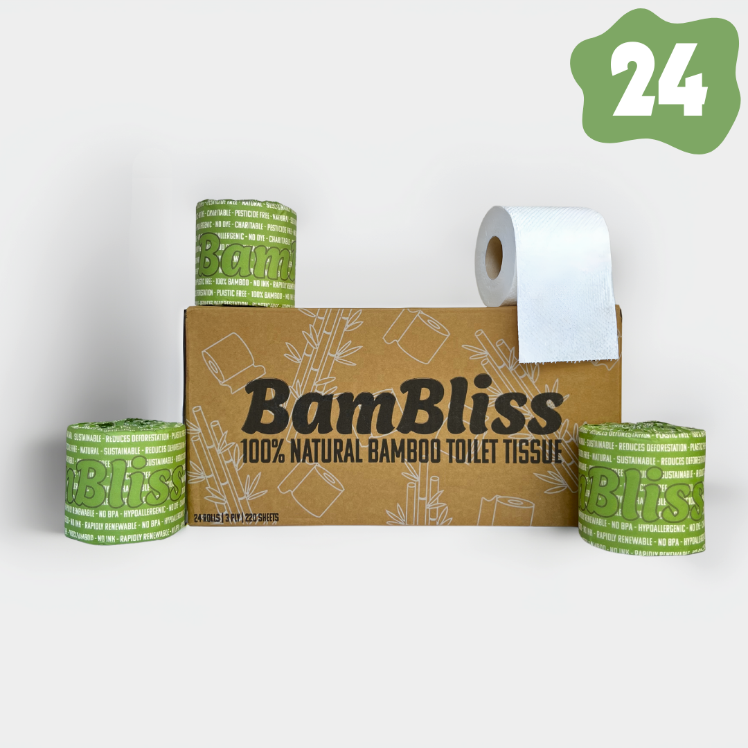 100% Bamboo Toilet Paper