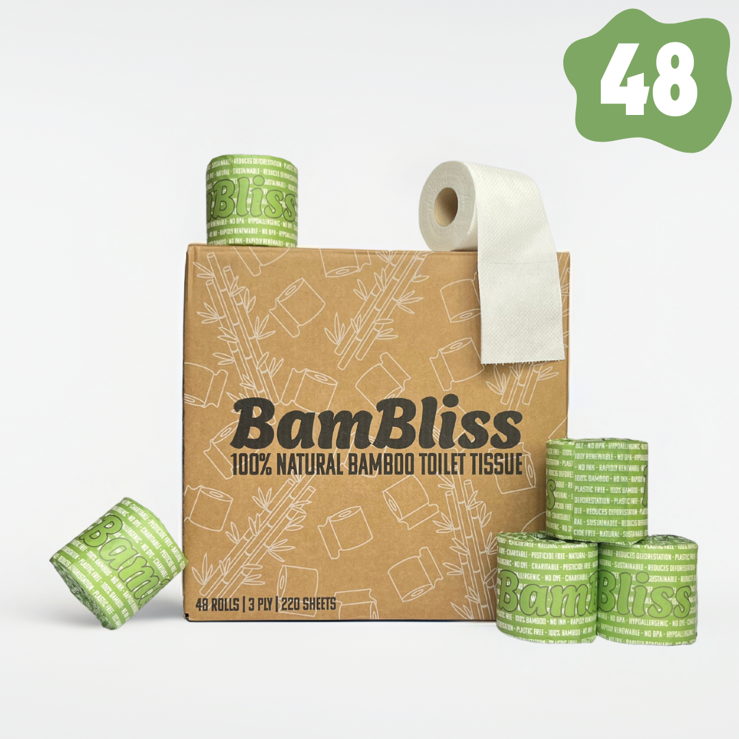 100% Bamboo Toilet Paper