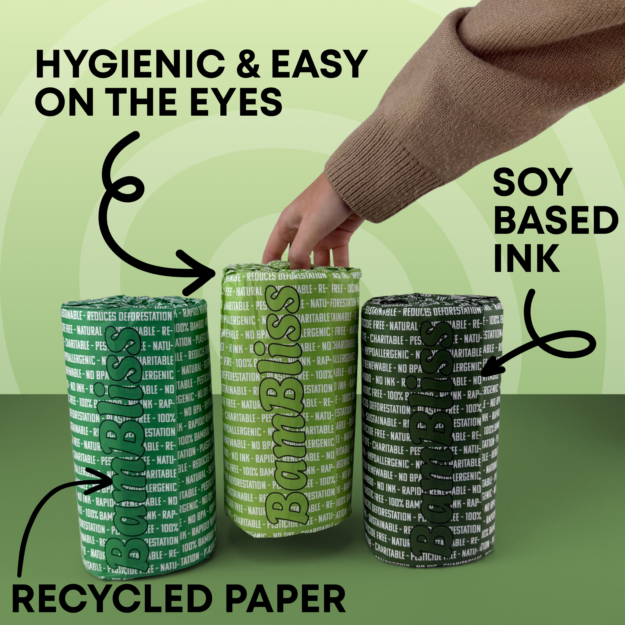100% Bamboo Kitchen Roll