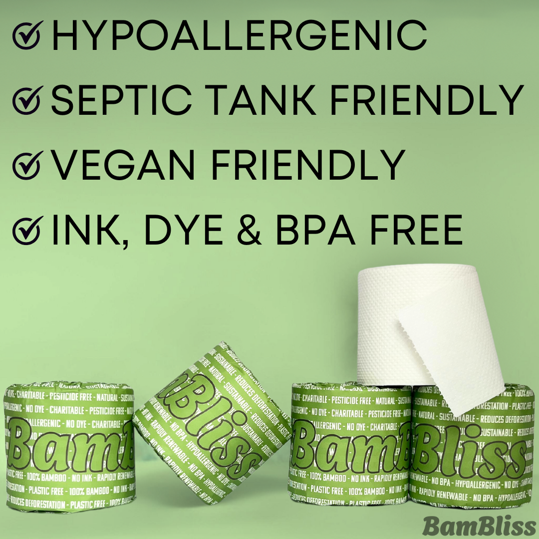 Original 100% Bamboo Toilet Paper